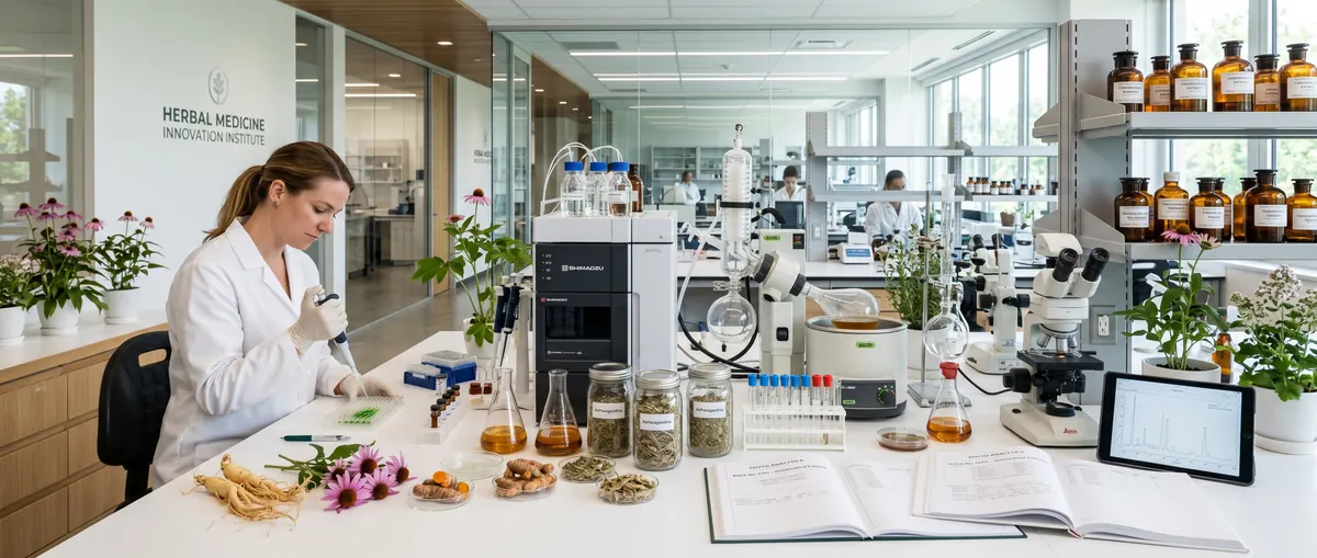 Laboratorio de control de calidad de suplementos alimenticios